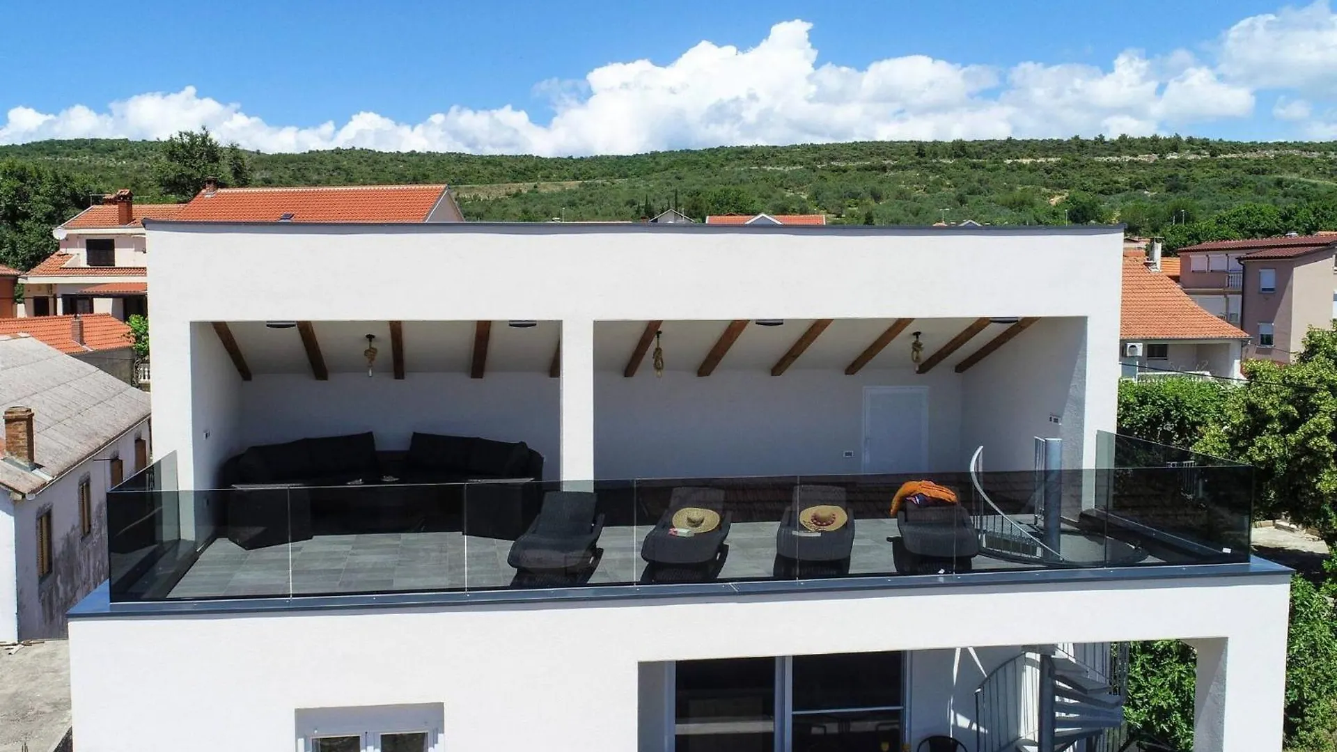Holiday home My Dalmatia - Sea View Villa Possedaria With Amazing Roof Terrace Posedarje